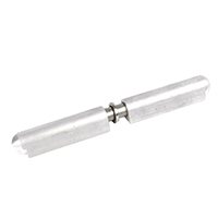 Description: 60mm Aluminum Weld on Hinge with Stainless Steel Pin and Washer
Material: Aluminum
Size: 60mm
Pin: Stainless Steel
Washer: Stainless Steel
Grease Fitting: No
