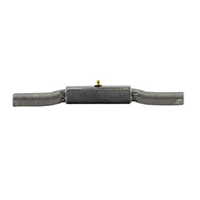 Description: 10" Steel Trailer Barrel Hinge with 1/4" Grease Fitting
Material: Steel 
Size: 10”
Grease Fitting: Yes
