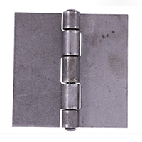 Description: 5" x 5" Steel Butt Hinge 
Material: Steel  
Size: 5" x 5"
