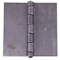 Description: 6" x 6" Steel Butt Hinge 
Material: Steel  
Size: 6" x 6"
