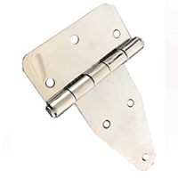 Description: Strap Hinge 
Material: Stainless Steel
Finish: Polished
