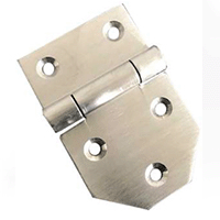 Description: Strap Hinge 
Material: Steel  
Finish: Zinc  
