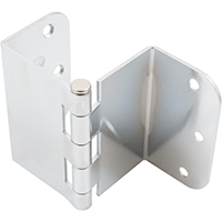 Model: TW-OD001Z 
Description: Steel Offset Door Hinge
Material: Steel  
Finish: Zinc
