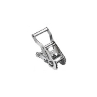 Model: TWCB1304
SIZE:1-1/16”Ratchet Buckle, Chrome Plated
BS:1500 KG/3300 LBS