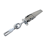 Description: Heavy Duty Adjustable Draw Latch
Material: Stainless steel
Finish: Polish
Size: 9.5”
