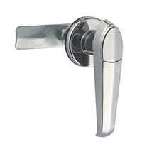 Description: Handle Lock
Material: ZDC base, handle, cylinder. Steel shaft, cam  
Surface: Chrome plated cylinder, handle and base. Zinc plated shaft, cam.
Remark: 60 degree or 90 degree turn achieve open and lock. RH/LH open
