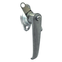 Description: Handle Lock
Material: ZDC base, button, handle. Steel latch.
Surface: Zinc plated latch.
Remark: Handle with latch 90 degree turn achieve open and lock
