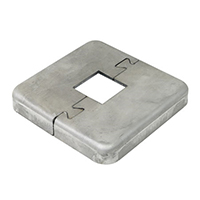 Description: Puzzle-Lock Split Flange
Material: Steel
Hole Size: 1”