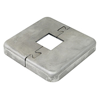 Description: Puzzle-Lock Split Flange
Material: Steel
Hole Size: 1-1/4”