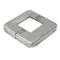 Description: Puzzle-Lock Split Flange
Material: Steel
Hole Size: 2”