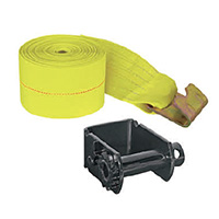 Model: TWRS14
Winch Strap
Size: 2”/4”(50mm/100mm)
BS: 10000-18000LBS
Webbing Color: Yellow
Length: 27”/30”
