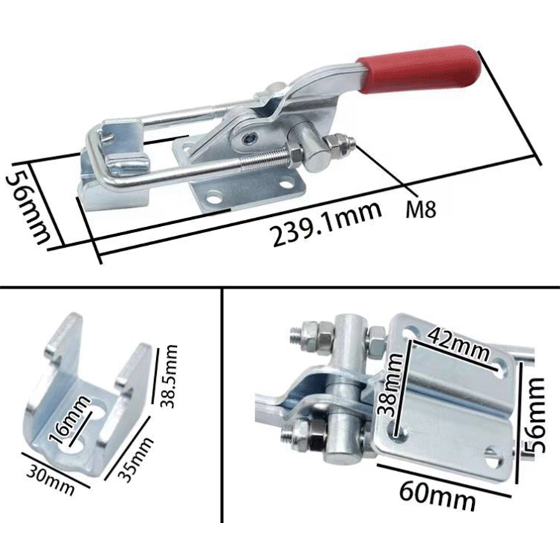 Model: TW-TL603
Material: Steel
Finish: Zinc Plated
Weight: 667.5g
Dimension: 239.1x56x4mm